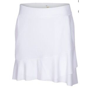 Greg Norman Skort Skirt Ruffles Size Large Tennis Pickleball Golf Activewear